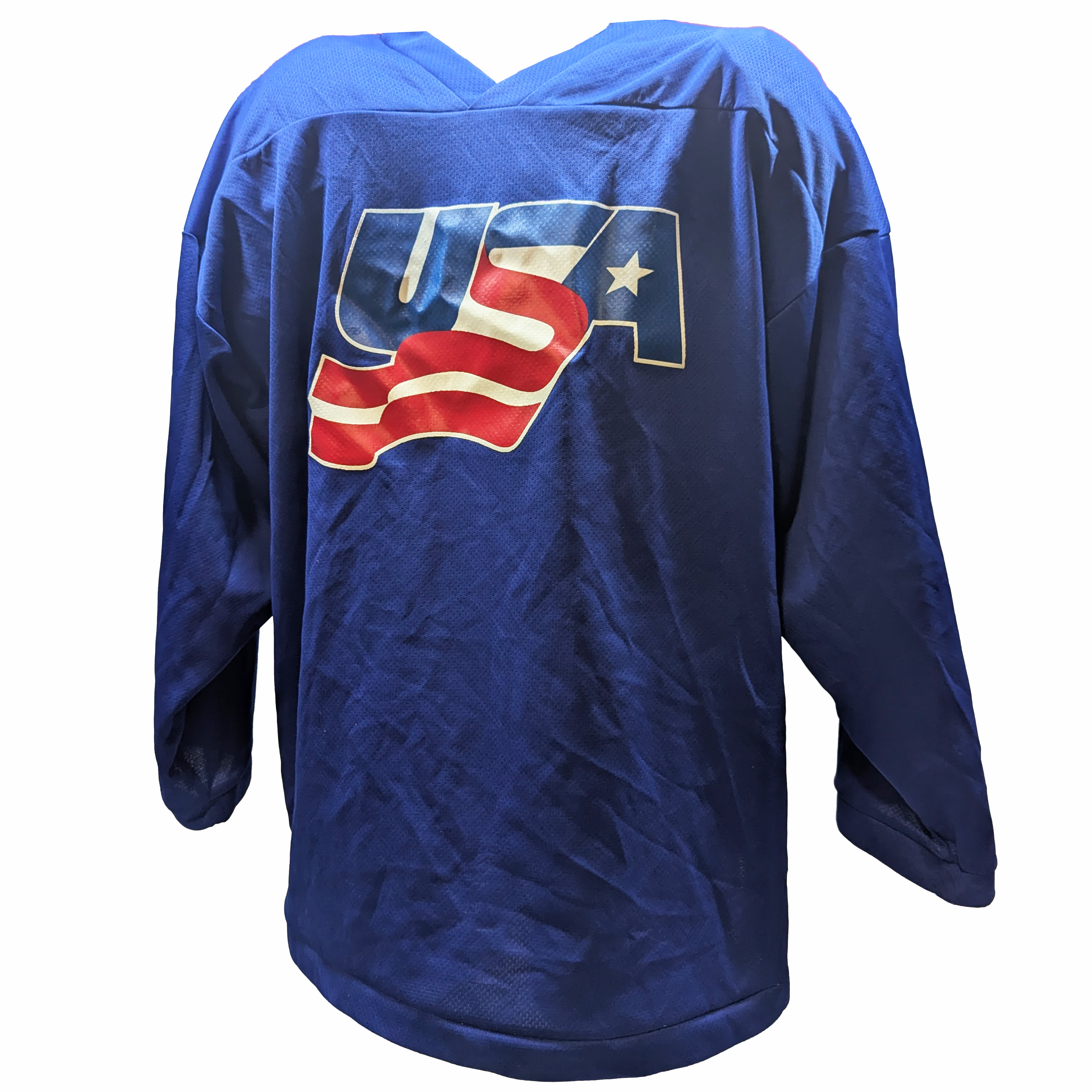 K1 - Maillot d'entraînement d'occasion de l'équipe américaine (logo tricolore)